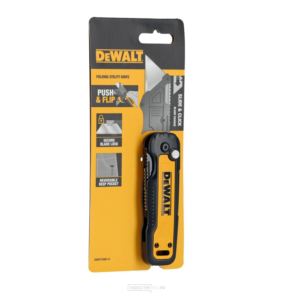 DEWALT DWHT10991-0 fix pengéjű összecsukható kés