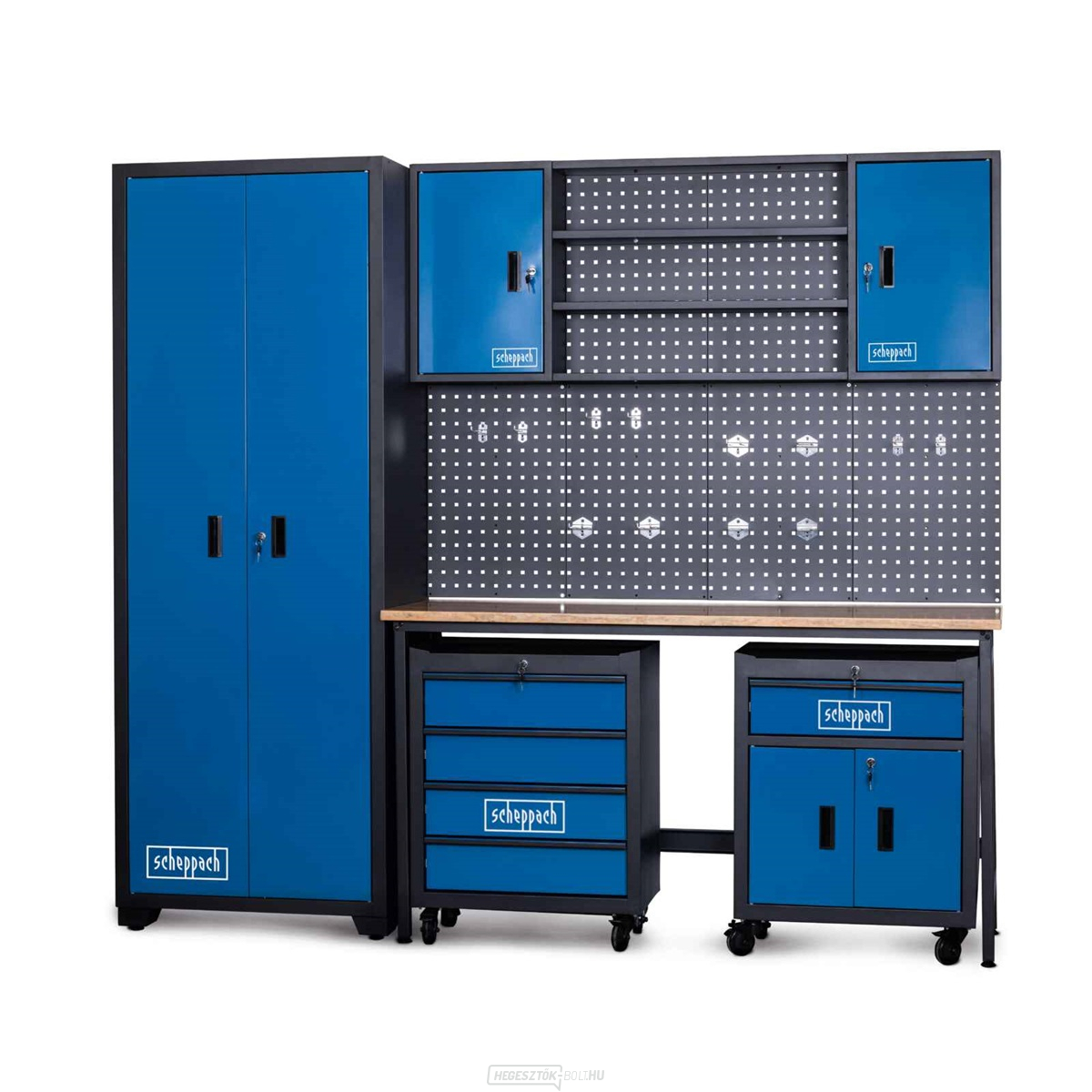 Moduláris Scheppach GWS 08 műhelykészlet