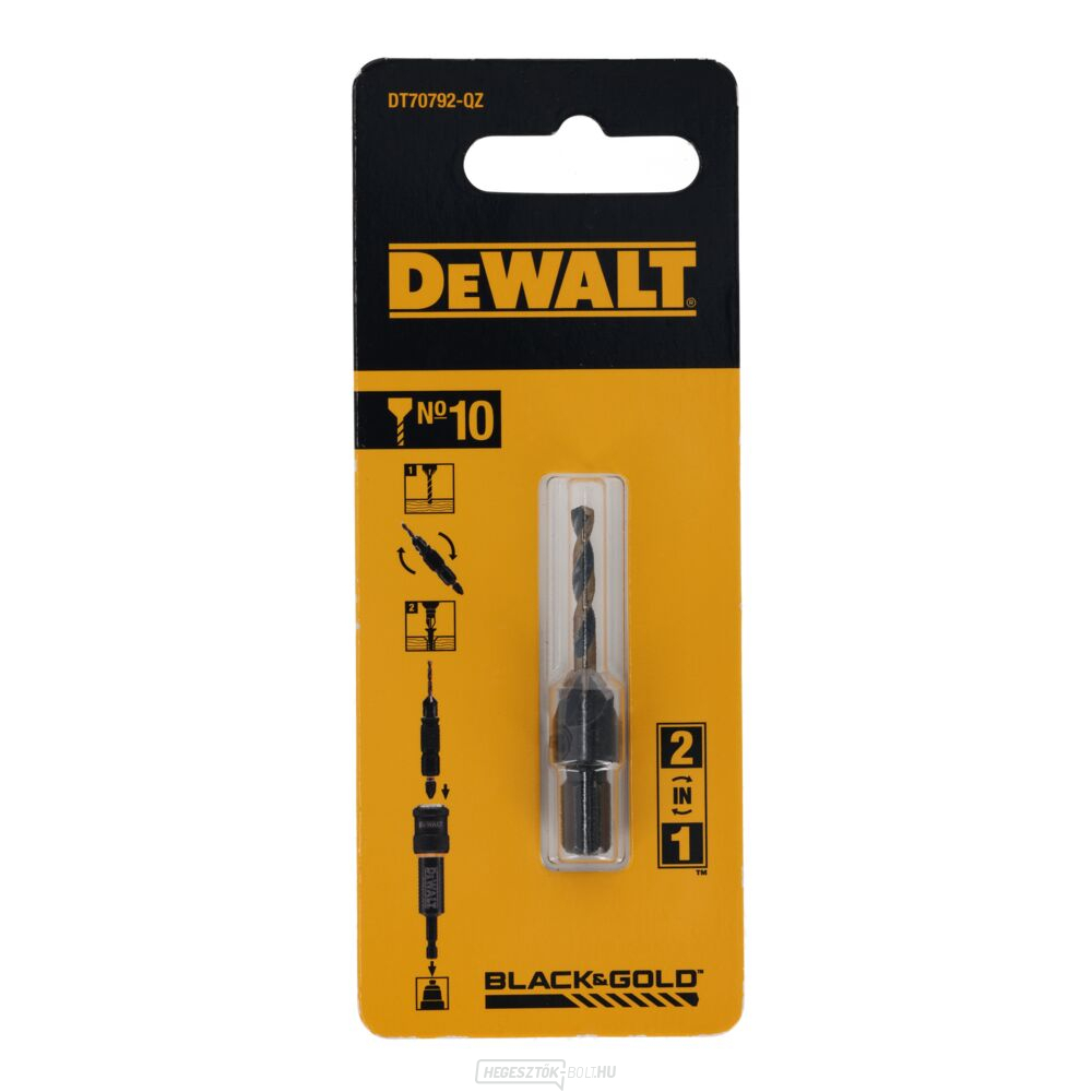 Süllyesztett fúró 10 mm DEWALT DT70792 