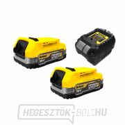 DEWALT DCB1102E2 18V 1,7Ah POWERSTACK kezdőkészlet  gallery main image