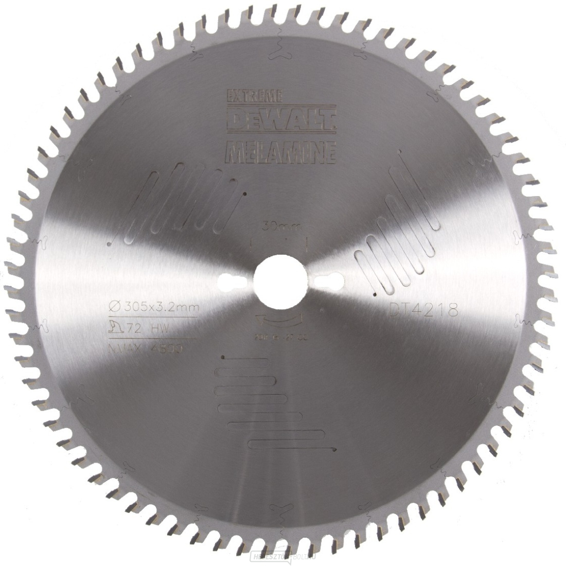 Fűrészlap DeWALT DT4218 EXTREME WOOD, 305 x 30 mm, 72 fog