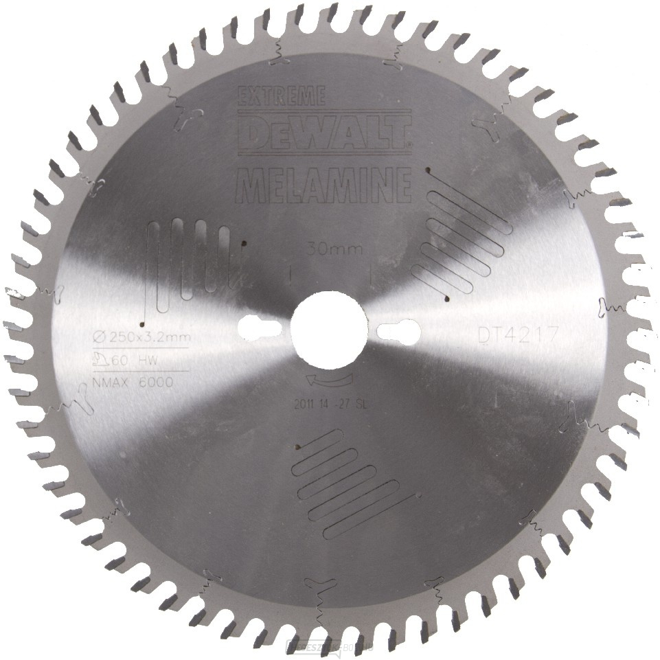 Fűrészlap fához DEWALT DT4217, 250 x 30 mm, 60 fog