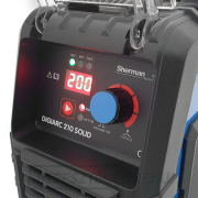 Inverteres hegesztőgép DigiARC 210 SOLID + Kábelek Inverteres hegesztőgép DigiARC 210 SOLID + Kábelek náhled