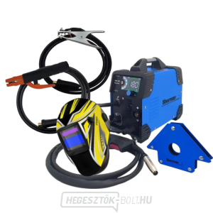 Inverteres hegesztő Sherman MIG 180 Easywork + zseblámpa + kábelek + KWX3 burkolat + mágnes Inverteres hegesztő Sherman MIG 180 Easywork + zseblámpa + kábelek + KWX3 burkolat + mágnes gallery main image