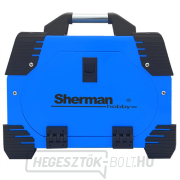 Sherman MIG 180 Easywork inverteres hegesztő + Pisztoly + Kábelek + KWX3 sisak + mágnes + Tele CO2 palack  Előnézet 
