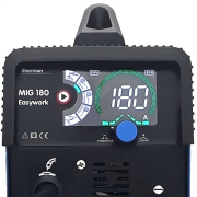 Sherman MIG 180 Easywork inverteres hegesztő + Pisztoly + Kábelek + KWX3 sisak + mágnes + Tele CO2 palack  Sherman MIG 180 Easywork inverteres hegesztő + Pisztoly + Kábelek + KWX3 sisak + mágnes + Tele CO2 palack  náhled