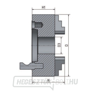4 pofás tokmány egymástól függetlenül állítható pofákkal ø 200 mm Camlock 4 4 pofás tokmány egymástól függetlenül állítható pofákkal ø 200 mm Camlock 4 gallery main image