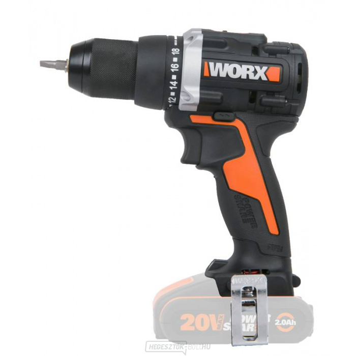 Akkus fúrócsavarozó WX102.9 60Nm 20V - akkumulátor nélkül - Powershare