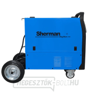 Sherman Synergic inverteres hegesztő DIGIMIG 300 Pulse + MIG pisztollyal 25/4m + Kábelek + Hegesztősisak + teli CO2 palack Előnézet 