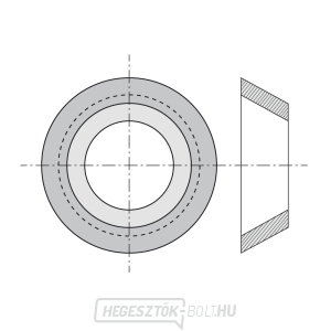 IGM RSS-CB Kerek borotvapenge - D8.9 HW IGM RSS-CB Kerek borotvapenge - D8.9 HW gallery main image