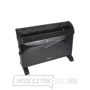 Fekete konvektor termosztáttal 2000W  Előnézet 