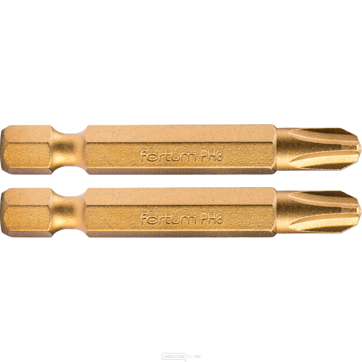 Phillips keresztcsúcs, 2 db-os készlet, PH 2x50mm, titán. beállítás, S2 Phillips keresztcsúcs, 2 db-os készlet, PH 2x50mm, titán. beállítás, S2 gallery main image