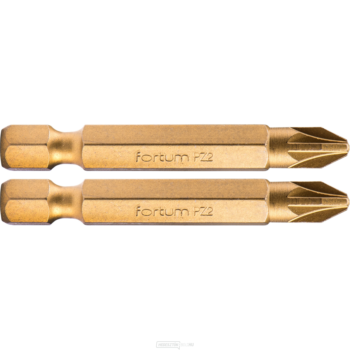 Pozidriv keresztcsúcs, 2 db-os készlet, PZ 2x50mm, titán. beállítás, S2 Pozidriv keresztcsúcs, 2 db-os készlet, PZ 2x50mm, titán. beállítás, S2 gallery main image