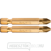 Pozidriv keresztcsúcs, 2 db-os készlet, PZ 2x50mm, titán. beállítás, S2 Pozidriv keresztcsúcs, 2 db-os készlet, PZ 2x50mm, titán. beállítás, S2 gallery main image