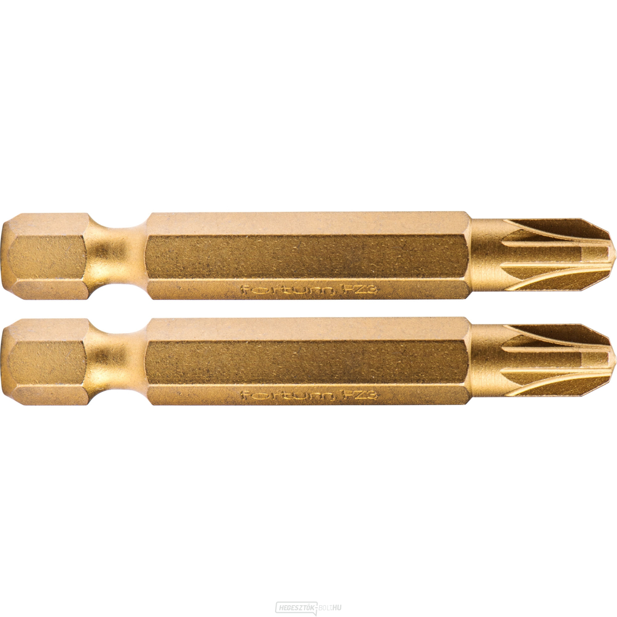 Pozidriv keresztcsúcs, 2 db-os készlet, PZ 3x50mm, titán. beállítás, S2 Pozidriv keresztcsúcs, 2 db-os készlet, PZ 3x50mm, titán. beállítás, S2 gallery main image