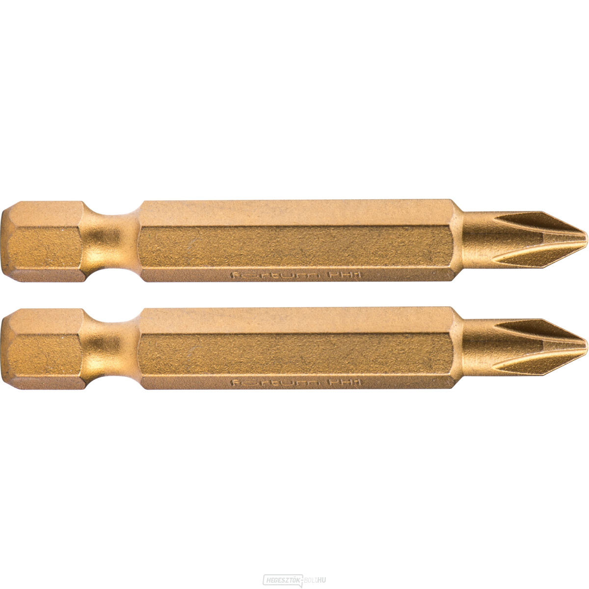 Phillips keresztcsúcs, 2 db-os készlet, PH 1x50mm, titán. beállítás, S2 Phillips keresztcsúcs, 2 db-os készlet, PH 1x50mm, titán. beállítás, S2 gallery main image