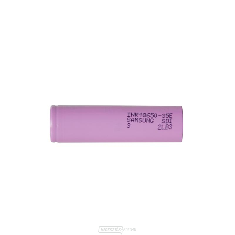Újratölthető Li-Ion akkumulátor INR18650-35E 3,7V/3450mAh 8A Samsung