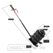 Redats 15-00-98 2t pneumatikus fújtatós emelőgép náhled