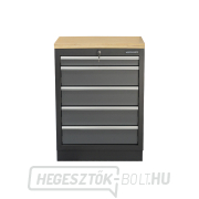 Műhelyszekrény fa munkalappal | 5 fiókos | 680x465x950 mm Matabro SET-CA01060 Műhelyszekrény fa munkalappal | 5 fiókos | 680x465x950 mm Matabro SET-CA01060 gallery main image