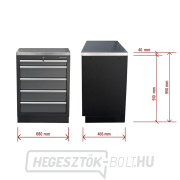 Műhelyszekrény rozsdamentes acél munkalappal | 5 fiókos | 680x465x950 mm Matabro SET-CA01061 Műhelyszekrény rozsdamentes acél munkalappal | 5 fiókos | 680x465x950 mm Matabro SET-CA01061 náhled
