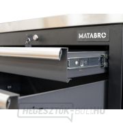Műhelyszekrény rozsdamentes acél munkalappal | 7 fiók | 680x465x950 mm Matabro SET-CA01063 Műhelyszekrény rozsdamentes acél munkalappal | 7 fiók | 680x465x950 mm Matabro SET-CA01063 náhled