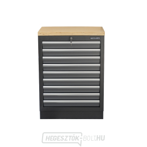 Műhelyszekrény fa munkalappal | 9 fiók | 680x465x950 mm Matabro SET-CA01064 Műhelyszekrény fa munkalappal | 9 fiók | 680x465x950 mm Matabro SET-CA01064 gallery main image