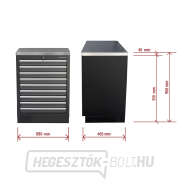 Műhelyszekrény rozsdamentes acél munkalappal | 9 fiókos | 680x465x950 mm Matabro SET-CA01065 Műhelyszekrény rozsdamentes acél munkalappal | 9 fiókos | 680x465x950 mm Matabro SET-CA01065 náhled