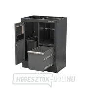 Műhelyszekrény rozsdamentes acél munkalappal | szemétre | 680x465x950 mm Matabro SET-CA01067 náhled