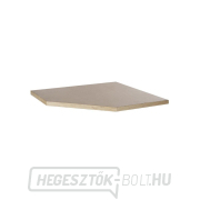 Sarok egyajtós műhelyszekrény fa munkalappal | 1 polc | 865x865x950 mm Matabro SET-CA01068 náhled