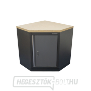 Sarok egyajtós műhelyszekrény fa munkalappal | 1 polc | 865x865x950 mm Matabro SET-CA01068 Sarok egyajtós műhelyszekrény fa munkalappal | 1 polc | 865x865x950 mm Matabro SET-CA01068 gallery main image