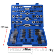 Menetes fűzőlyukak, csapok, csavarok, 110 darabos készlet Matabro MB-03-06086 Előnézet 
