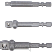 Összecsukható adapter készlet fúrógépekhez BGS 9162 | meghajtó külső hatszög 6,3 mm (1/4