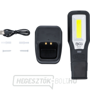 COB LED munkalámpa BGS 85347 | összecsukható | töltőállomással náhled