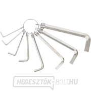 Szögkulcs készlet BGS 7842 | belső hatszög 2 - 10 mm | 8 darabos Előnézet 