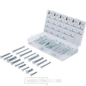 Zárócsap készlet BGS 8137 | 60 darabos Zárócsap készlet BGS 8137 | 60 darabos gallery main image