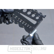 Csavar- és menetmérő BGS 74248 | hüvelykes méretek | 1/4 - 2