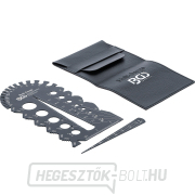 Csavar- és menetmérő BGS 74248 | hüvelykes méretek | 1/4 - 2