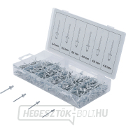 Vakszegecs készlet BGS 8058 | alumínium | 2,4 - 4,8 mm | 400 darabos Vakszegecs készlet BGS 8058 | alumínium | 2,4 - 4,8 mm | 400 darabos gallery main image