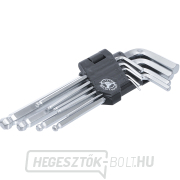 Szögkulcs készlet BGS 815 | hatlapú foglalat/hatlapú foglalat gömbfejjel 1,5 - 10 mm | 9 darabos Szögkulcs készlet BGS 815 | hatlapú foglalat/hatlapú foglalat gömbfejjel 1,5 - 10 mm | 9 darabos gallery main image
