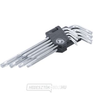 Szögkulcs készlet BGS 816 | hosszú | T-profil (Torx-hoz) | T10 - T50 | 9 darabos gallery main image