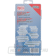 Sasszegkészlet BGS 8048 | Ø 1,6 - 4,0 mm | 555 darabos  Előnézet 