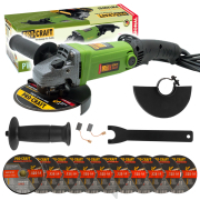 Procraft PW1200ES sarokcsiszoló + 10x CD125x1.0b vágókorong fémdobozban | SPW1200ES/CD125x1.0b Procraft PW1200ES sarokcsiszoló + 10x CD125x1.0b vágókorong fémdobozban | SPW1200ES/CD125x1.0b gallery main image