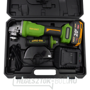 Akkus sarokcsiszoló Procraft PWA220 + gyorszáras anya, 10 db CD125x1.0 vágókorong | SPWA220/CD125x1.0b/RM14 náhled