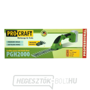 Procraft kerti akkus szerszámkészlet 20V 5 részes 2 x 4.0Ah akkumulátorral töltővel | GARDENSET náhled