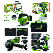 Procraft akkus szerszámkészlet 20 V-os, 6 részes, 3 x 4,0 Ah akkumulátorral és 2 töltővel | MAXISET1 Procraft akkus szerszámkészlet 20 V-os, 6 részes, 3 x 4,0 Ah akkumulátorral és 2 töltővel | MAXISET1 gallery main image