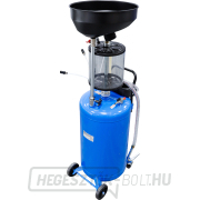 Pneumatikus betöltő olajleeresztő tartállyal BGS 7003 | 80 liter Előnézet 