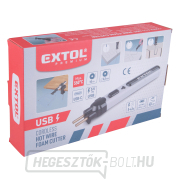 polisztirol vágó, ellenállásos akkumulátor, USB töltés náhled