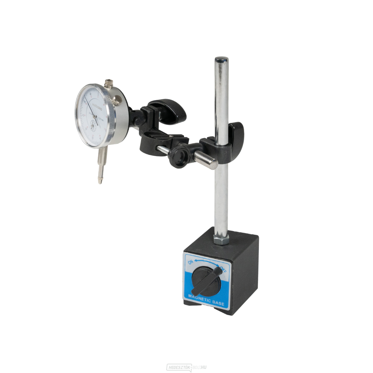 Elhajlásmérő mágneses állvánnyal Matabro MB-1651
