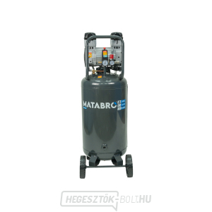 Olajmentes függőleges kompresszor 100l, 230V, 2 dugattyús, 3000W Matabro MB-K208 | 10 RÚD Olajmentes függőleges kompresszor 100l, 230V, 2 dugattyús, 3000W Matabro MB-K208 | 10 RÚD gallery main image
