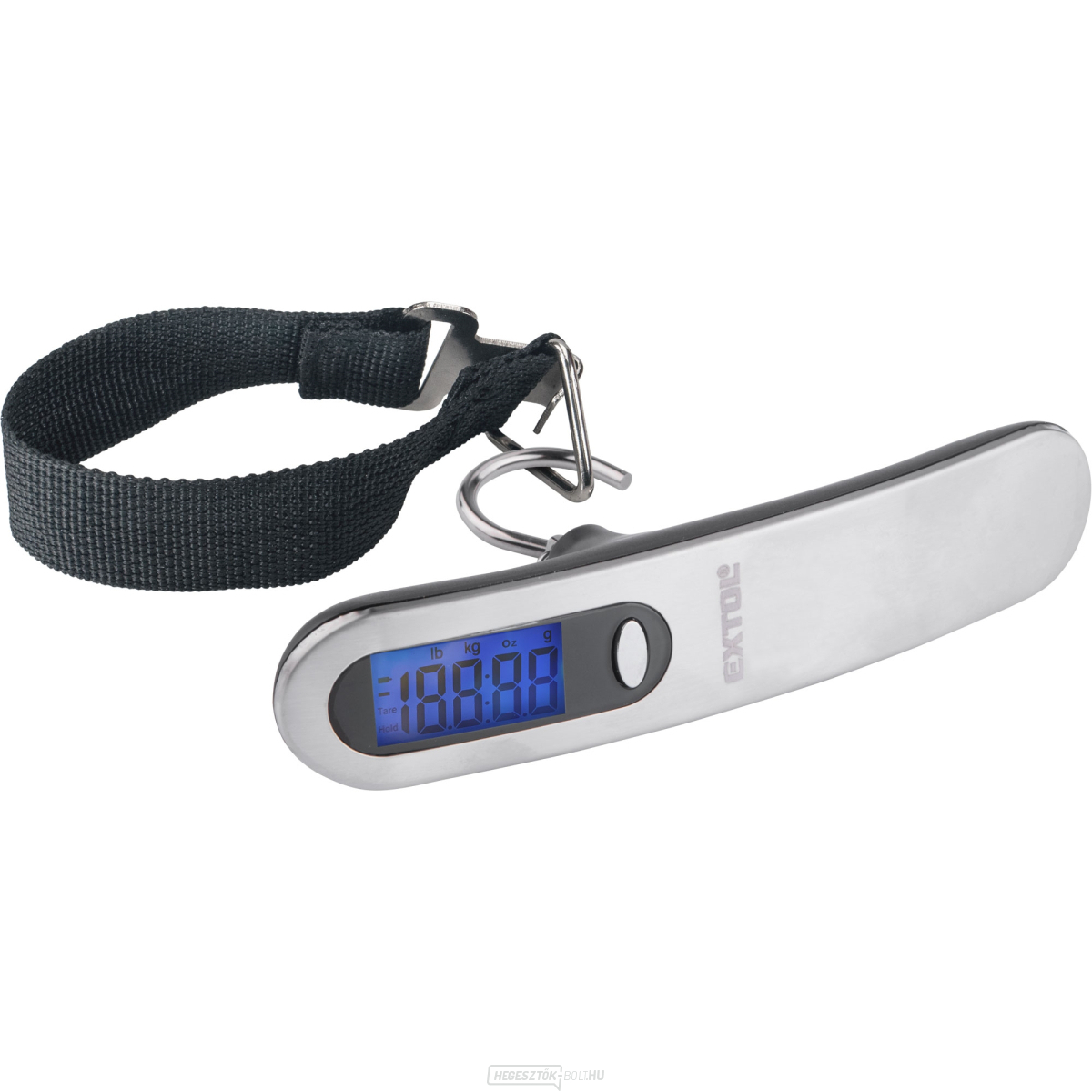 Digitális kézipoggyász mérleg, 0,05-50kg